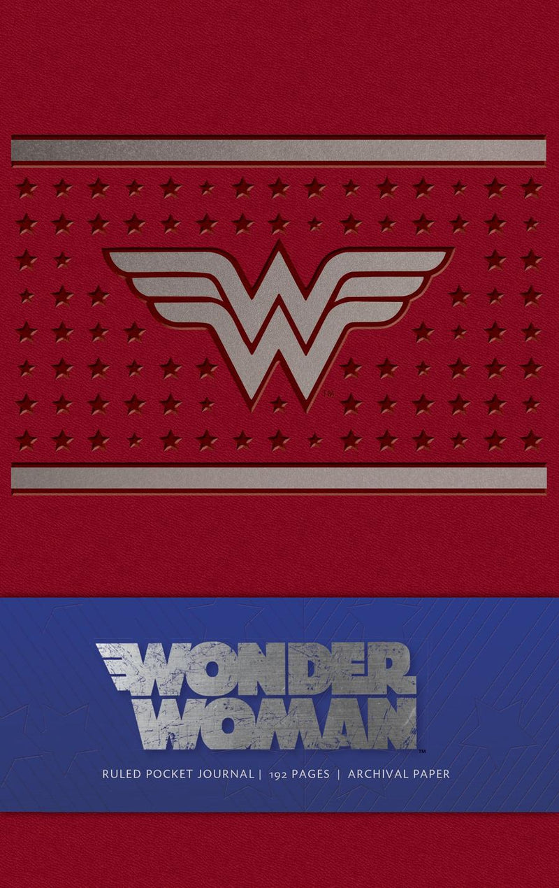 Wonder Woman Ruled Pocket Journal-Graphic novel / Comic book / Manga: genres-買書書 BuyBookBook
