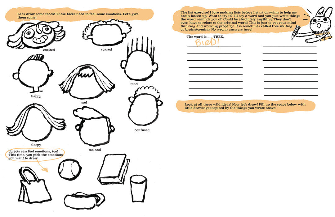 Adventures in Drawing inside page 3