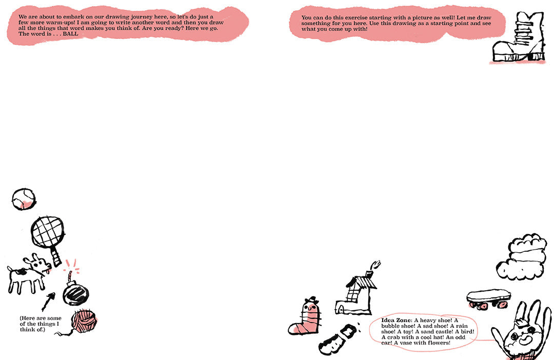 Adventures in Drawing inside page 4