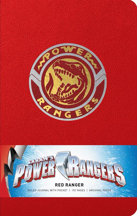 Power Rangers: Red Ranger Hardcover Ruled Journal-Fiction: general and literary-買書書 BuyBookBook
