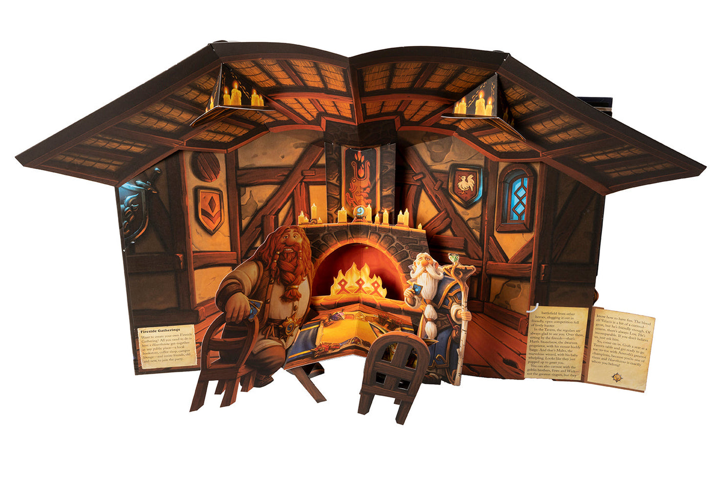 Hearthstone Pop-Up Book inside page 1