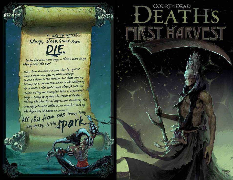 Court of the Dead: Grave Tales inside page 1