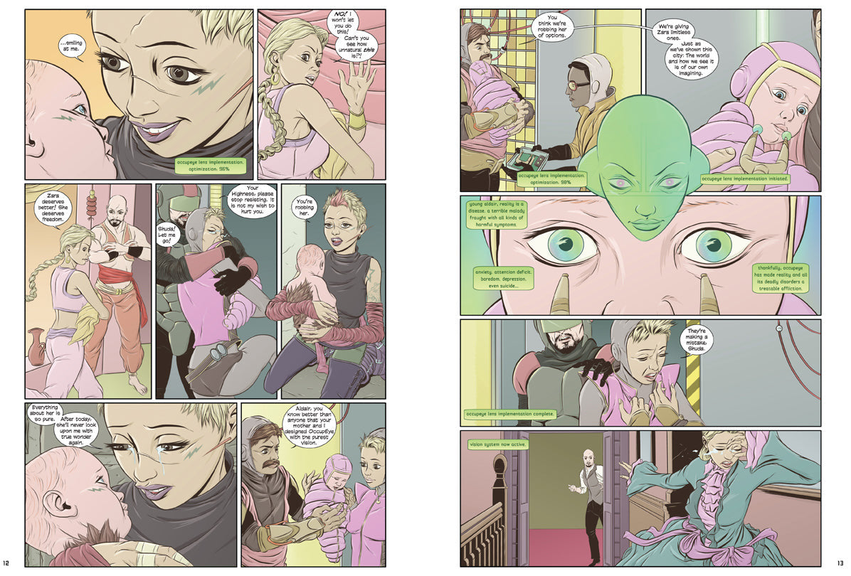 Skinned inside page 1