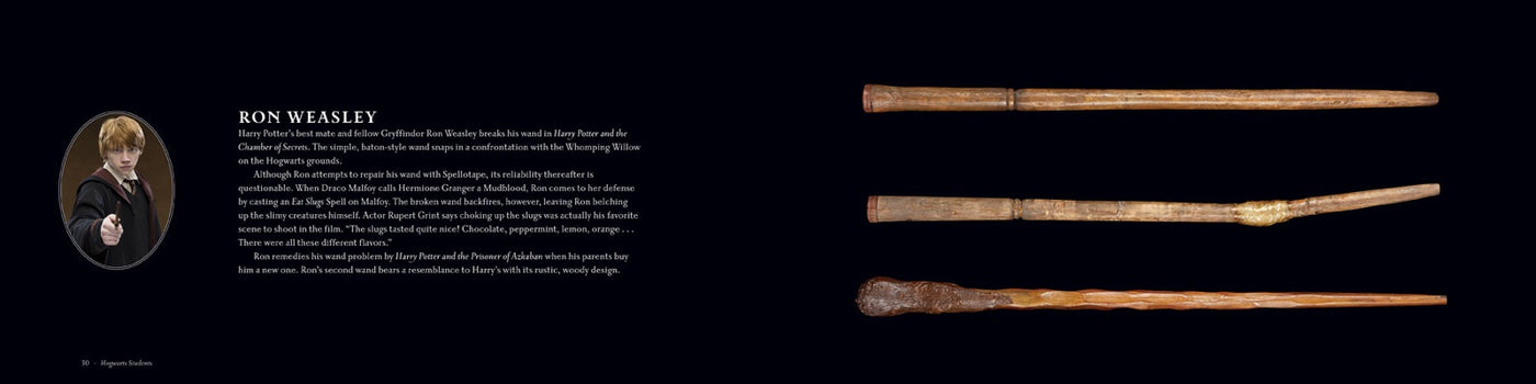 Harry Potter: The Wand Collection inside page 3