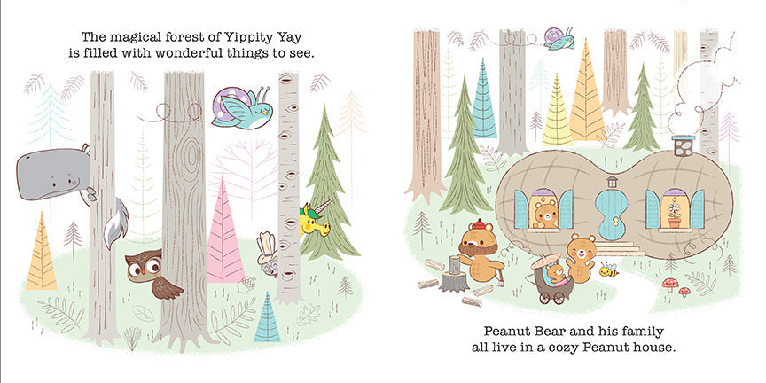 Peanut Bear: What's in the Forest? inside page 1