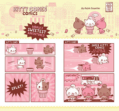 Kitty Cones Ruled Pocket Journal inside page 1