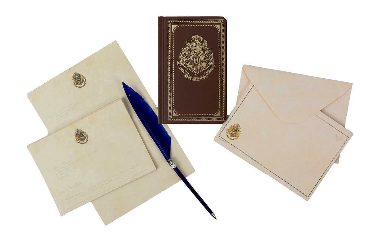Harry Potter: Hogwarts School of Witchcraft and Wizardry Desktop Stationery Set (With Pen) inside page 1