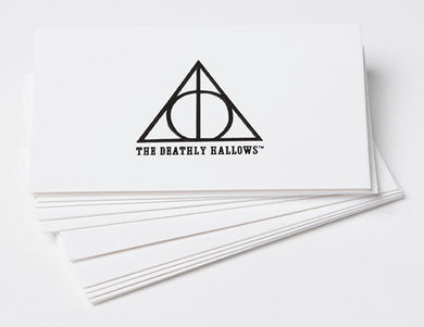 Harry Potter: Deathly Hallows Foil Gift Enclosure Cards (Set of 10) inside page 1