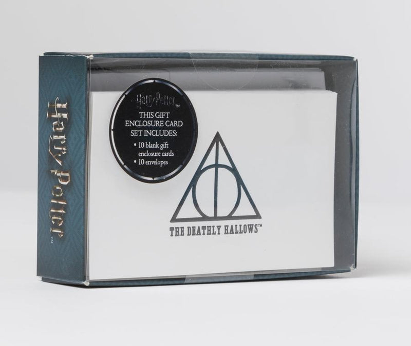 Harry Potter: Deathly Hallows Foil Gift Enclosure Cards (Set of 10)-Film/ television/ radio and performing arts-買書書 BuyBookBook
