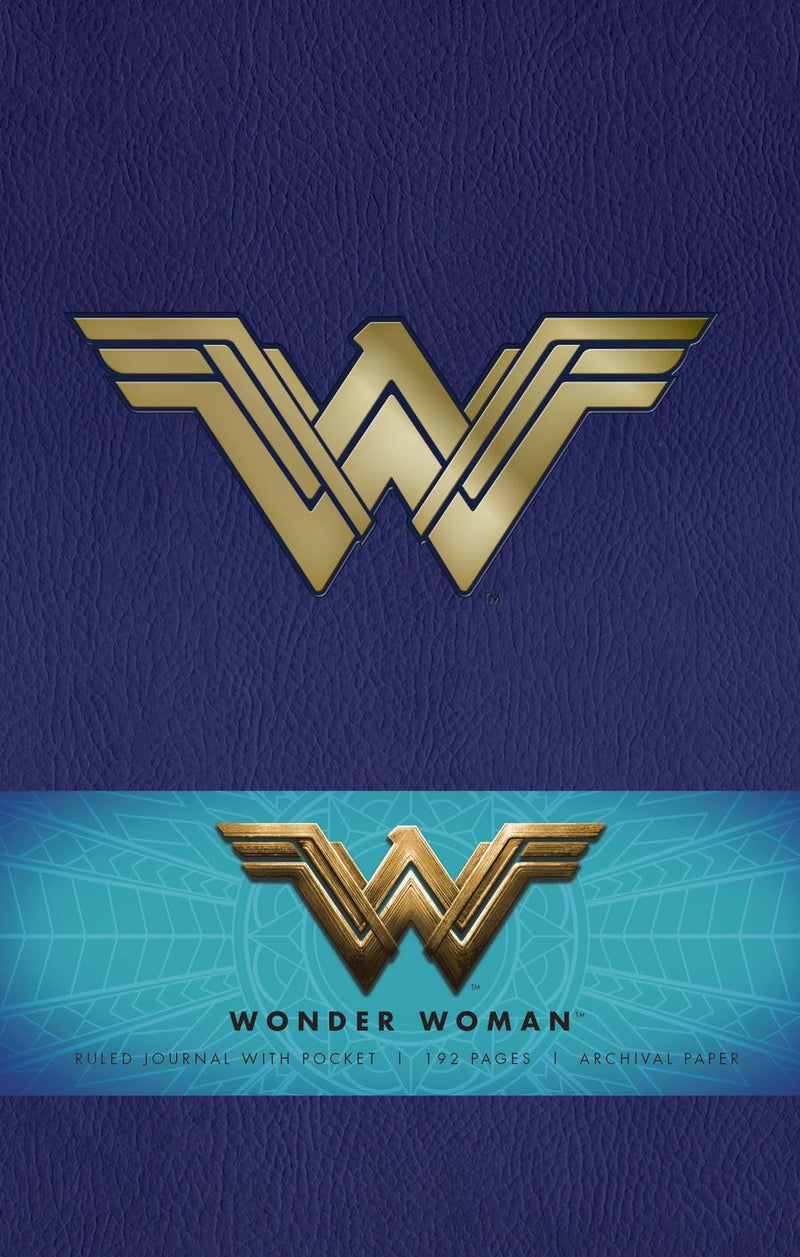 DC Comics: Wonder Woman Hardcover Ruled Journal-Film/ television/ radio and performing arts-買書書 BuyBookBook