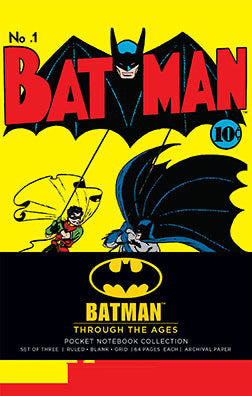 DC Comics: Batman Through the Ages Pocket Notebook Collection (Set of 3) inside page 1