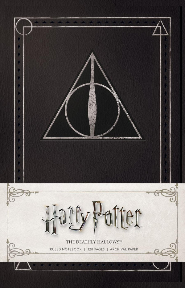 Harry Potter: The Deathly Hallows Ruled Notebook-Art: general-買書書 BuyBookBook