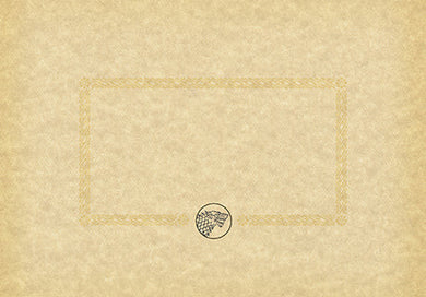Game of Thrones: House Stark: Desktop Stationery Set (With Pen) inside page 2