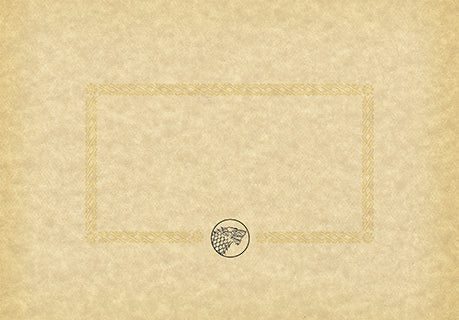Game of Thrones: House Stark: Desktop Stationery Set (With Pen) inside page 2