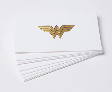 DC Comics: Wonder Woman Foil Gift Enclosure Cards (Set of 10) inside page 1