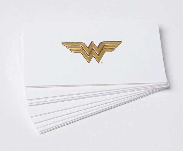 DC Comics: Wonder Woman Foil Gift Enclosure Cards (Set of 10) inside page 1