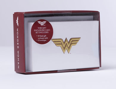 DC Comics: Wonder Woman Foil Gift Enclosure Cards (Set of 10)-Film/ television/ radio and performing arts-買書書 BuyBookBook