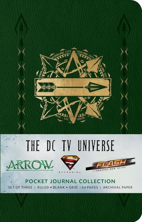 DC TV Universe: Pocket Notebook Collection (Set of 3)-Graphic novel / Comic book / Manga: genres-買書書 BuyBookBook