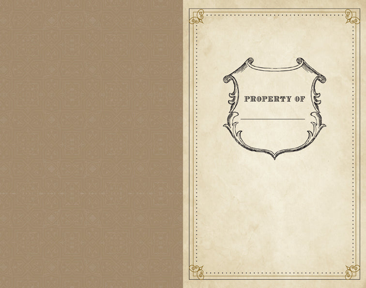 Harry Potter: Hogwarts Ruled Notebook inside page 1