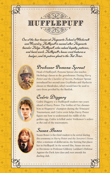 Harry Potter: Hufflepuff Ruled Notebook inside page 2