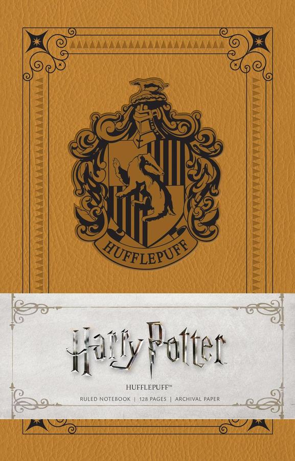 Harry Potter: Hufflepuff Ruled Notebook-Art: general-買書書 BuyBookBook