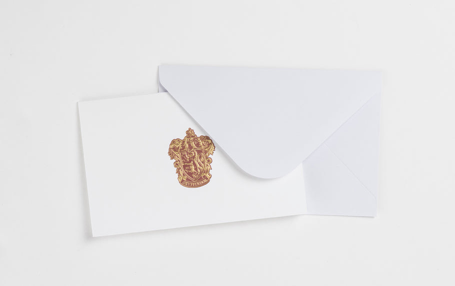 Harry Potter: Gryffindor Foil Note Cards (Set of 10) inside page 4