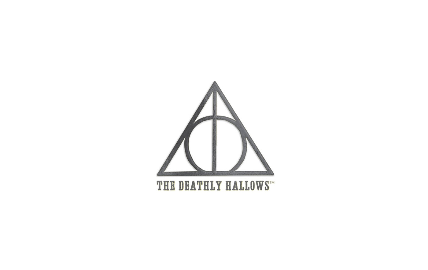 Harry Potter: Deathly Hallows Foil Note Cards (Set of 10) inside page 1