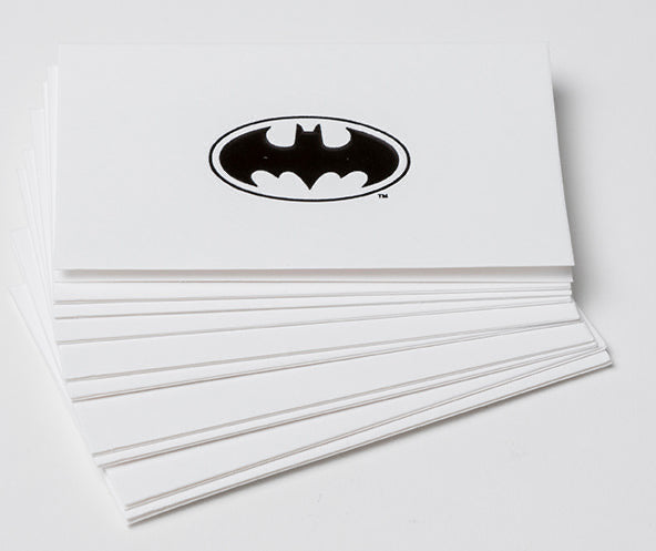 DC Comics: Batman Foil Gift Enclosure Cards (Set of 10) inside page 1