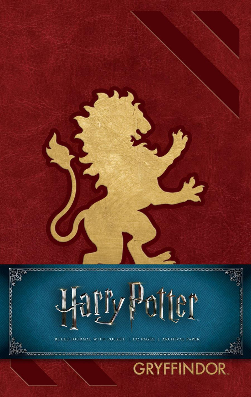 Harry Potter: Gryffindor Hardcover Ruled Journal-Film/ television/ radio and performing arts-買書書 BuyBookBook