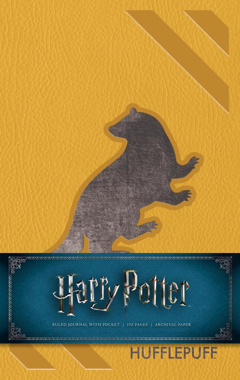 Harry Potter: Hufflepuff Hardcover Ruled Journal-Film/ television/ radio and performing arts-買書書 BuyBookBook