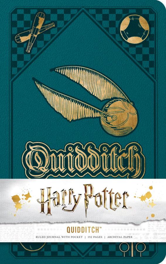Harry Potter: Quidditch Hardcover Ruled Journal-Film/ television/ radio and performing arts-買書書 BuyBookBook