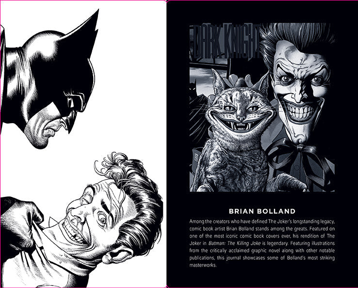 DC Comics: The Joker Hardcover Ruled Journal: Artist Edition inside page 2