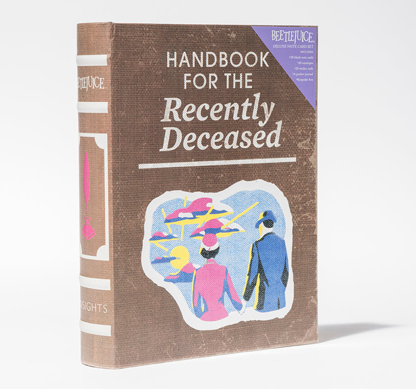 Beetlejuice: Handbook for the Recently Deceased Deluxe Note Card Set (With Keepsake Book Box) inside page 5