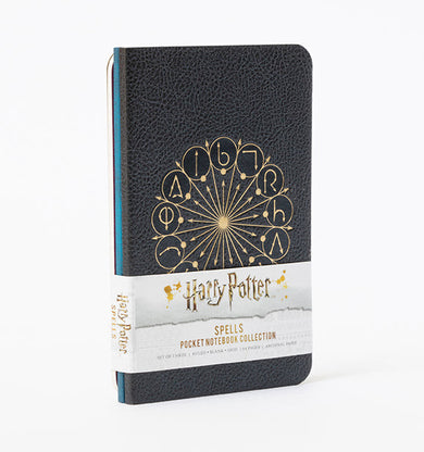 Harry Potter: Spells Pocket Notebook Collection (Set of 3) inside page 1