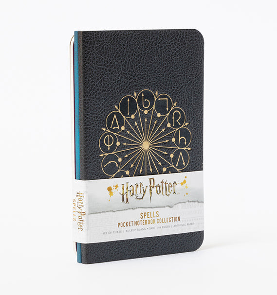 Harry Potter: Spells Pocket Notebook Collection (Set of 3) inside page 1