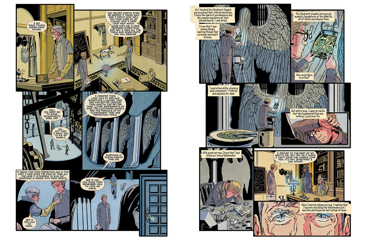 Clockwork Lives inside page 1