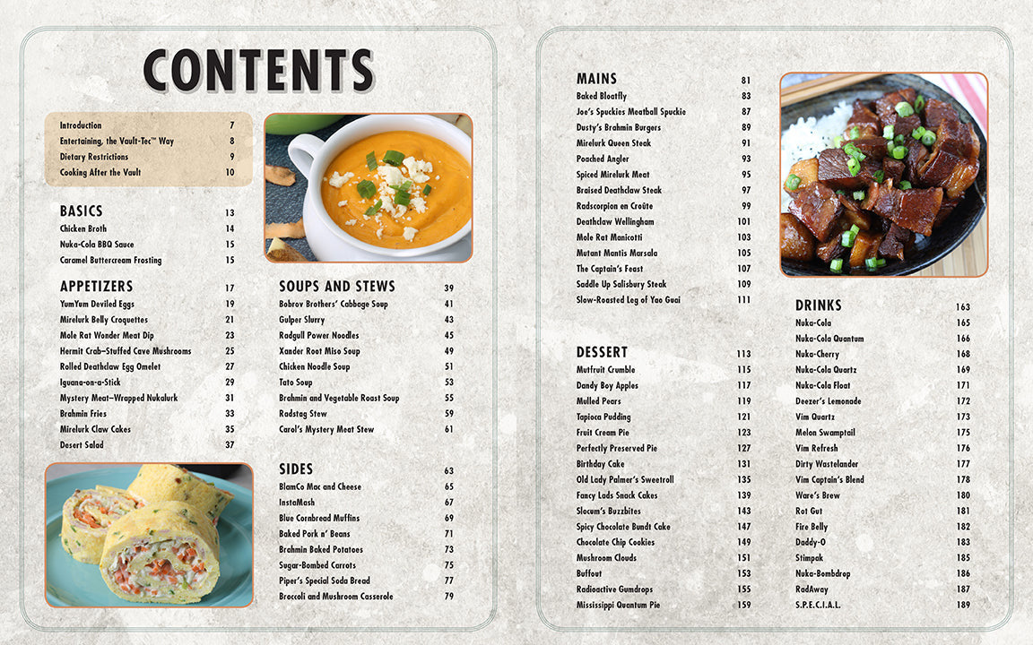 Fallout: The Vault Dweller's Official Cookbook inside page 2