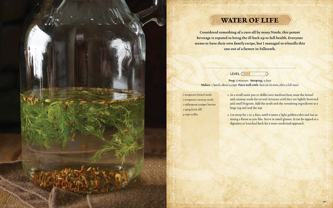 Elder Scrolls: The Official Cookbook inside page 4