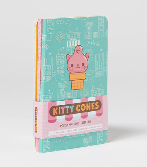 Kitty Cones Pocket Notebook Collection (Set of 3) inside page 4