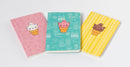 Kitty Cones Pocket Notebook Collection (Set of 3)-Children’s / Teenage fiction: Nature and animal stories-買書書 BuyBookBook