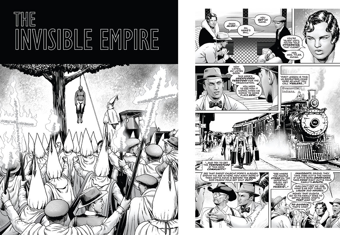 Invisible Empire inside page 2