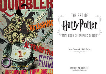 Art of Harry Potter: Mini Book of Graphic Design inside page 1