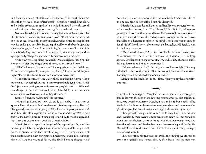 Sea of Thieves: Athena's Fortune inside page 4