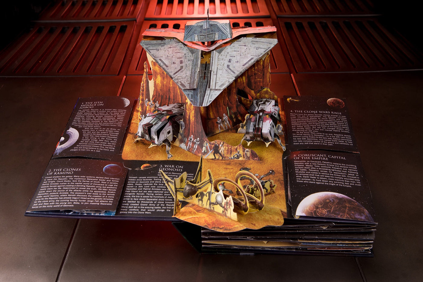 Star Wars: The Ultimate Pop-Up Galaxy inside page 2