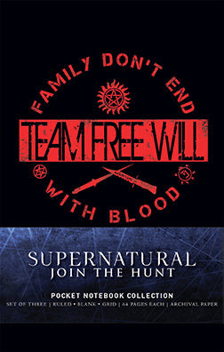 Supernatural Pocket Notebook Collection (Set of 3) inside page 3