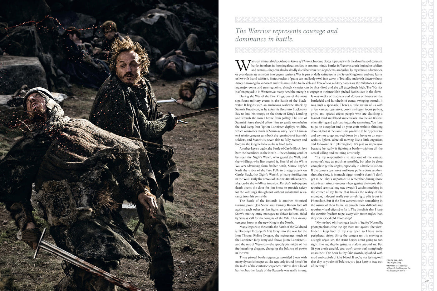 Photography of Game of Thrones inside page 2