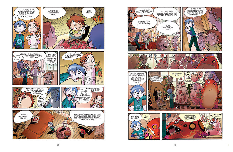 Monster Allergy, Vol. 2 inside page 4