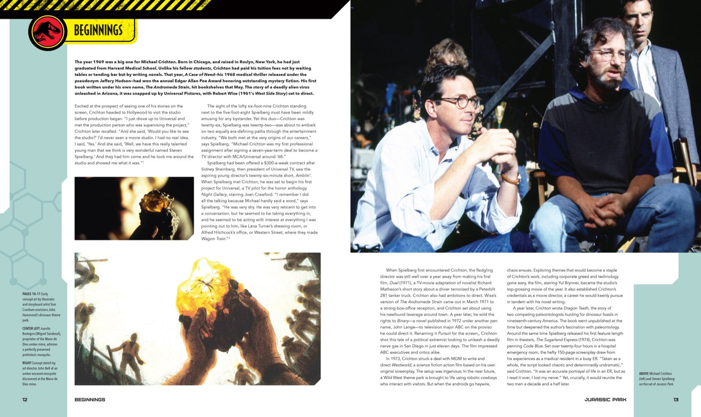 Jurassic Park: The Ultimate Visual History inside page 1