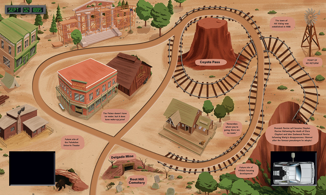 Back to the Future: Race Through Time inside page 2