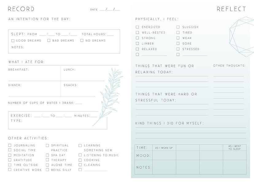 Self-Care inside page 2